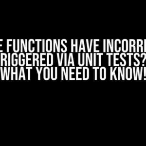 Firebase Functions Have Incorrect Data When Triggered via Unit Tests? Here’s What You Need to Know!