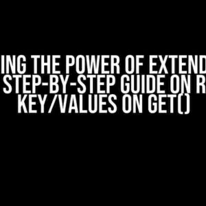 Unlocking the Power of Extended dict Class: A Step-by-Step Guide on Requiring Key/Values on get()